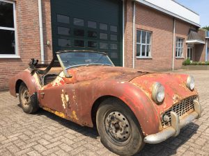 Triumph TR3A 1960 for restoration