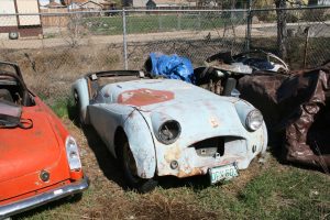 Triumph TR2 barn find in need of restoration