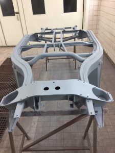 MGA chassis epoxy primer
