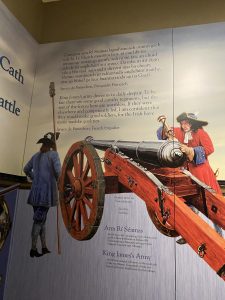 Exhibit at the Battle of the Boyne Visitor Centre