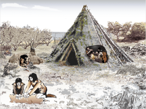 Mesolithic House reconstruction