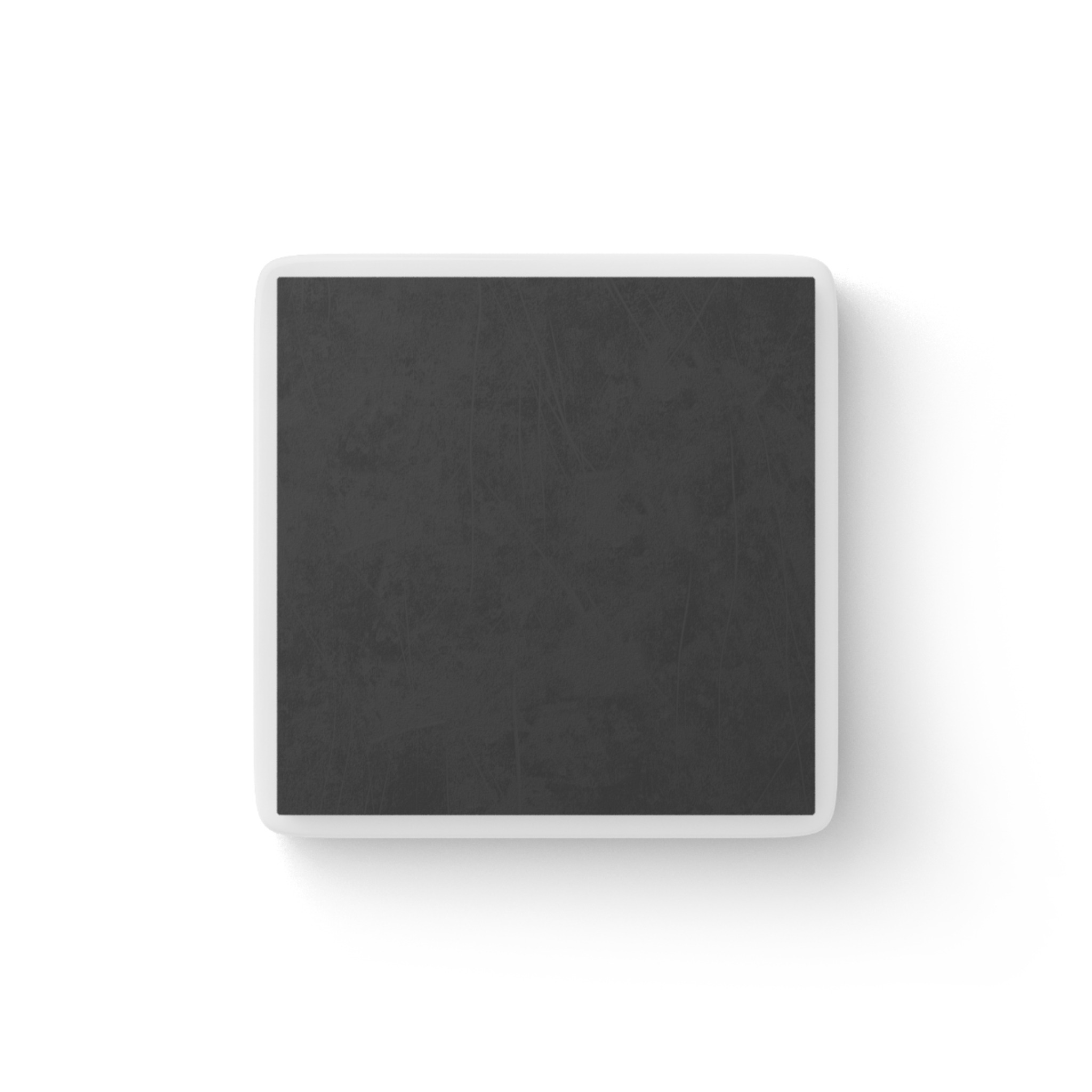 kvadratisk porslinsmagnet med skogsmotiv – unik present till henne, art print miniature by Dani Milli