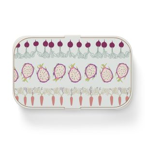 Eco-Friendly Bento Lunch Box with Fresh Vegetables Design – Singfruit