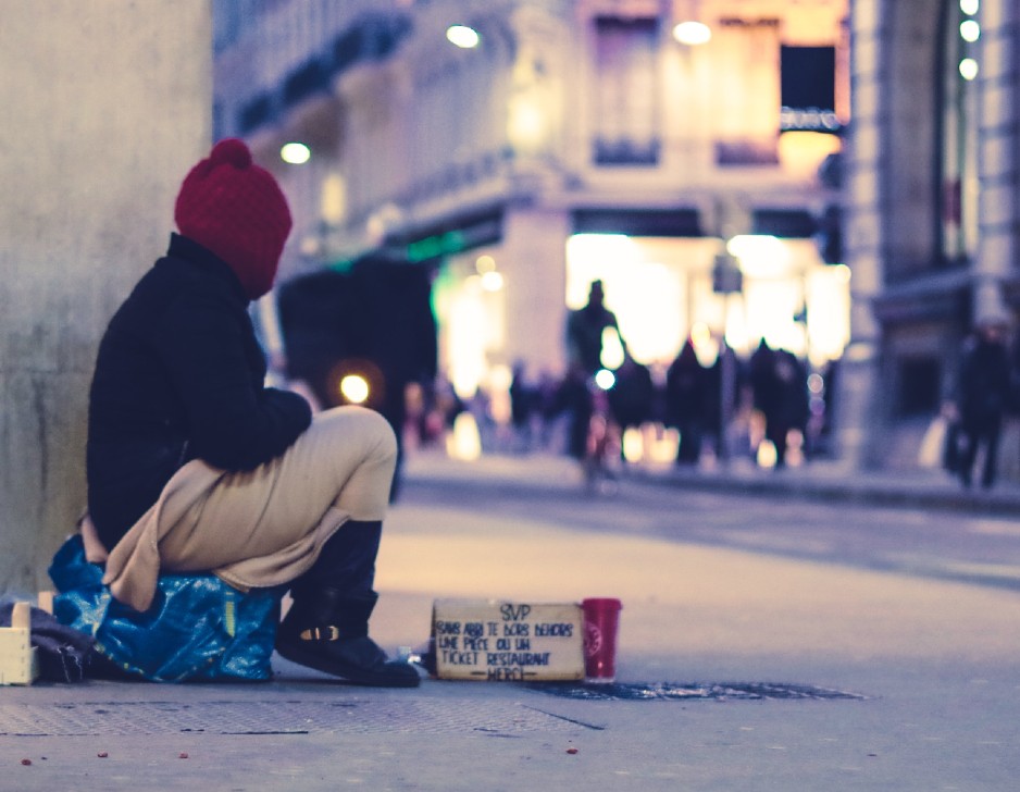 Guidet tur med en hjemløs