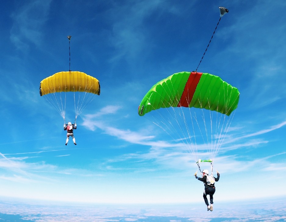 Solospring hos Dropzone Denmark