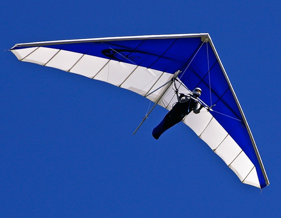 Prøv Hanggliding - Paraglidding og hangglidding