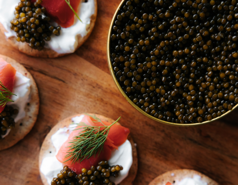 Deluxe vin- & caviarsmagning på Stokkebye Vingård