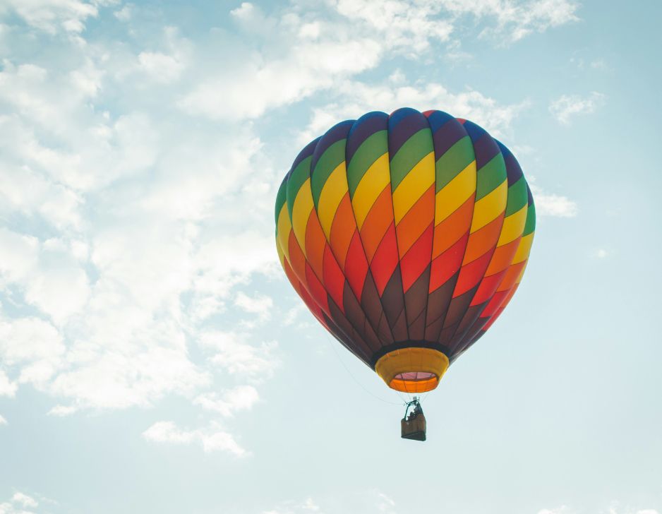 Flyv i luftballon - 2 personer