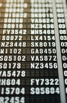 Flights operated by iBid are delayed