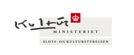 Logo Slots og kulturstyrelsen Logo Slots og kulturstyrelsen støtteerklæring