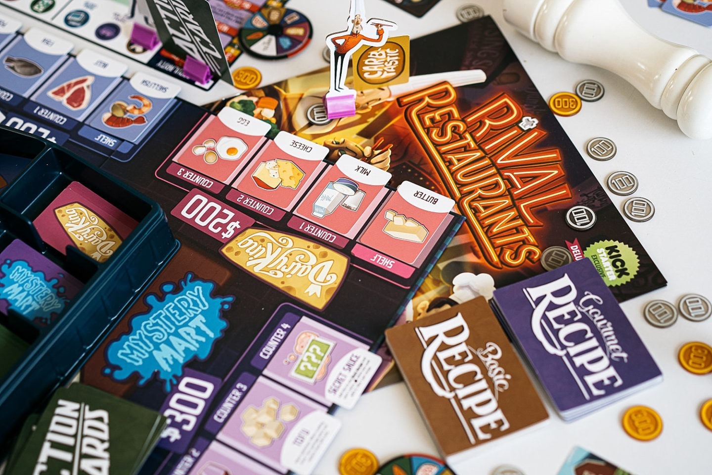 Rival Restaurants boardgame