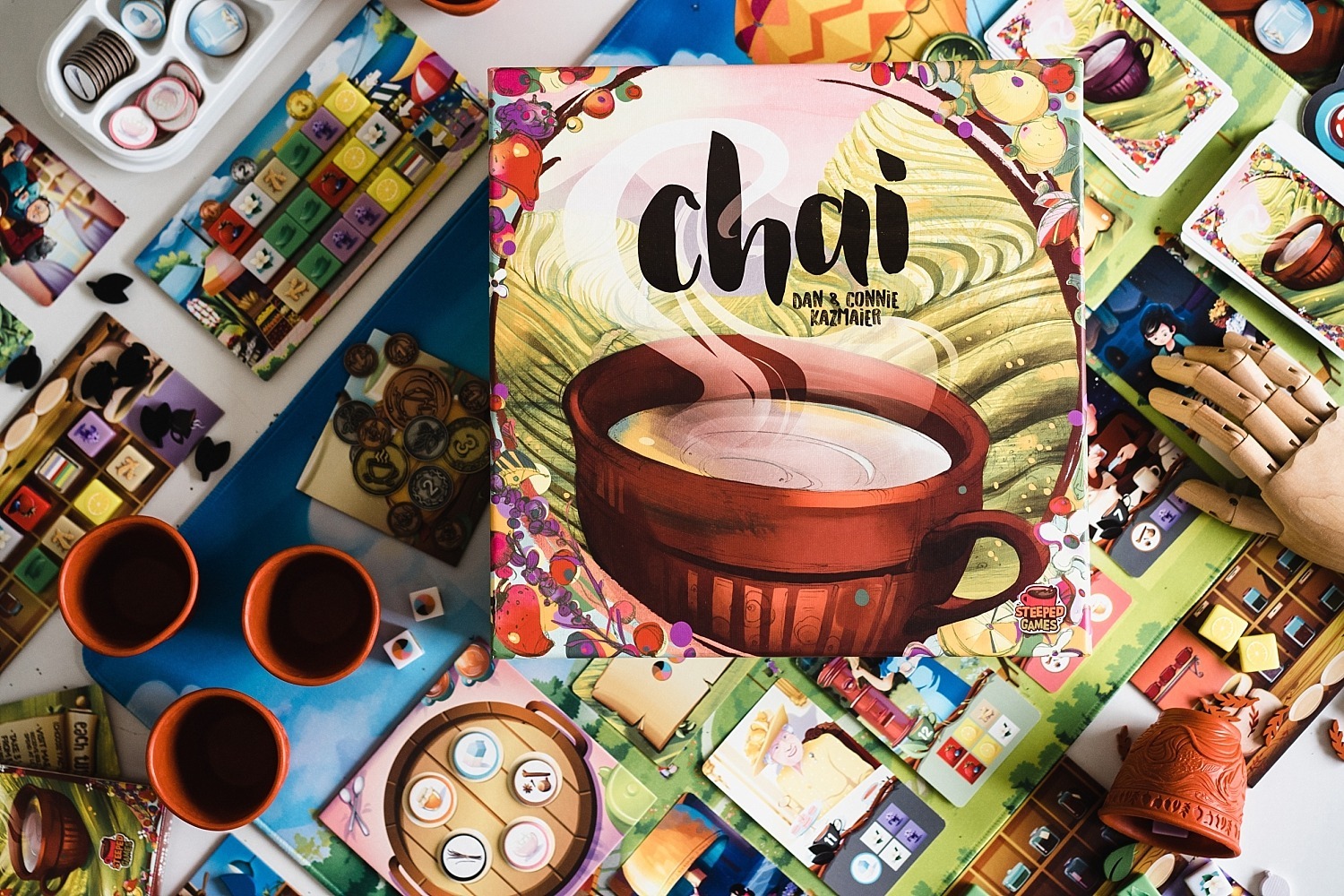 chai jeu société thé