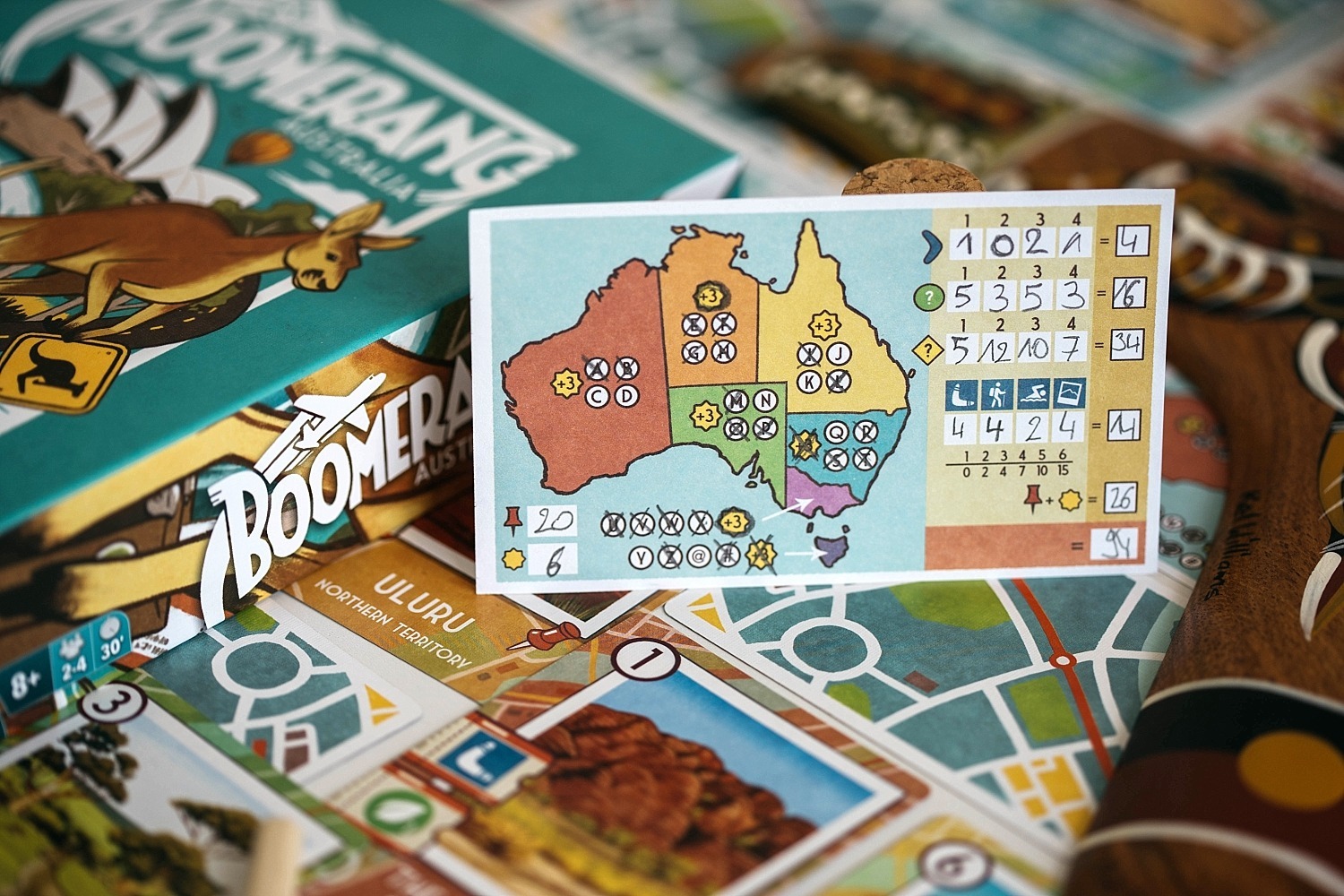 Boomerang Australia Matagot Asmodée jeu de société 