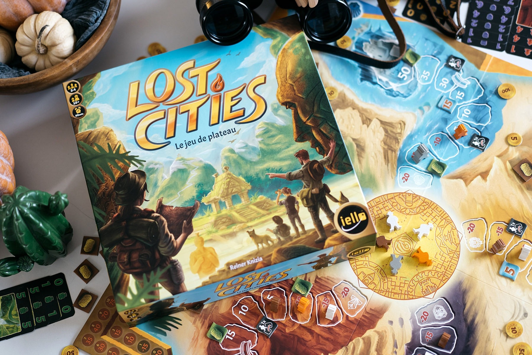 Lost cities jeu de plateau Iello