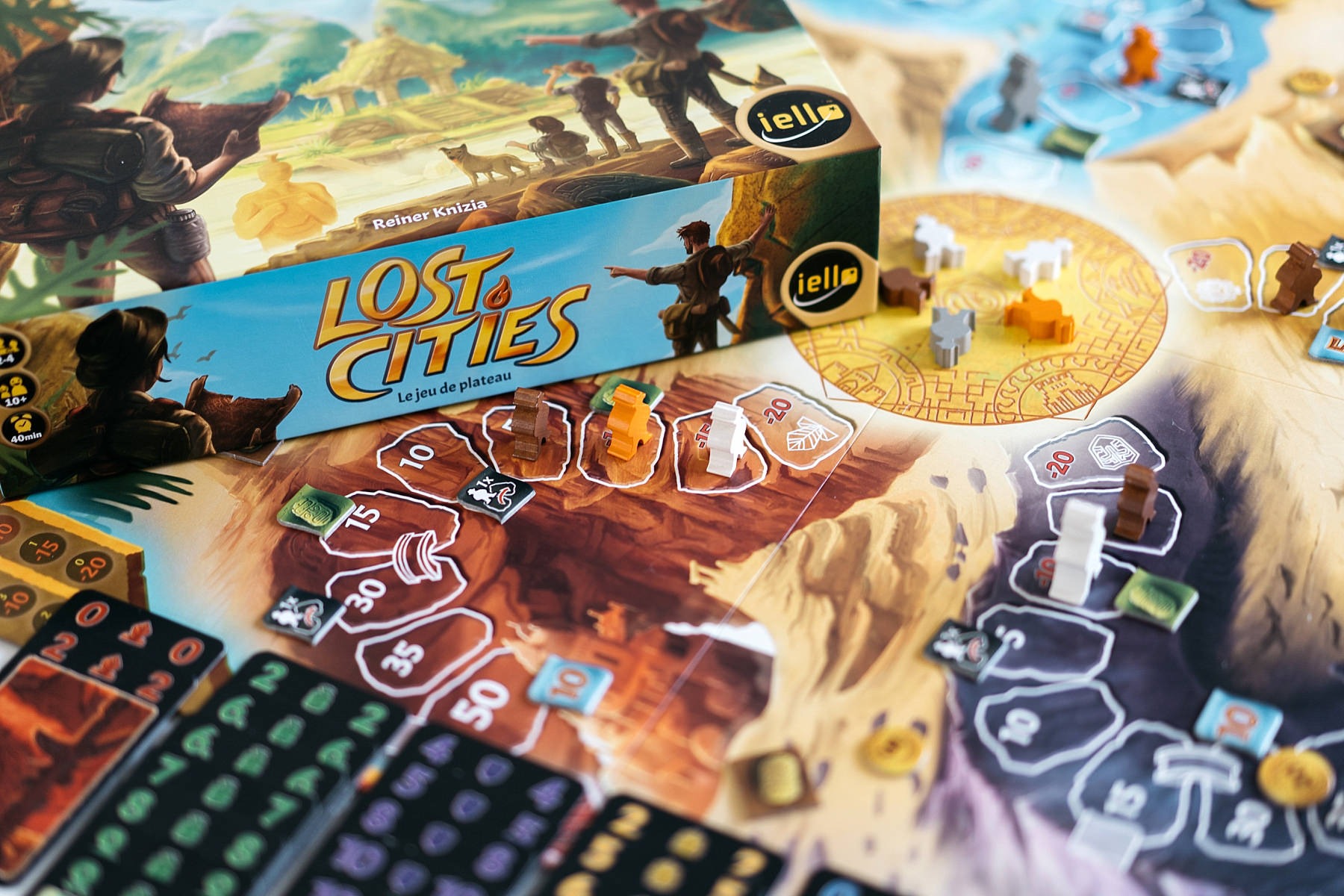 Lost cities jeu de plateau Iello