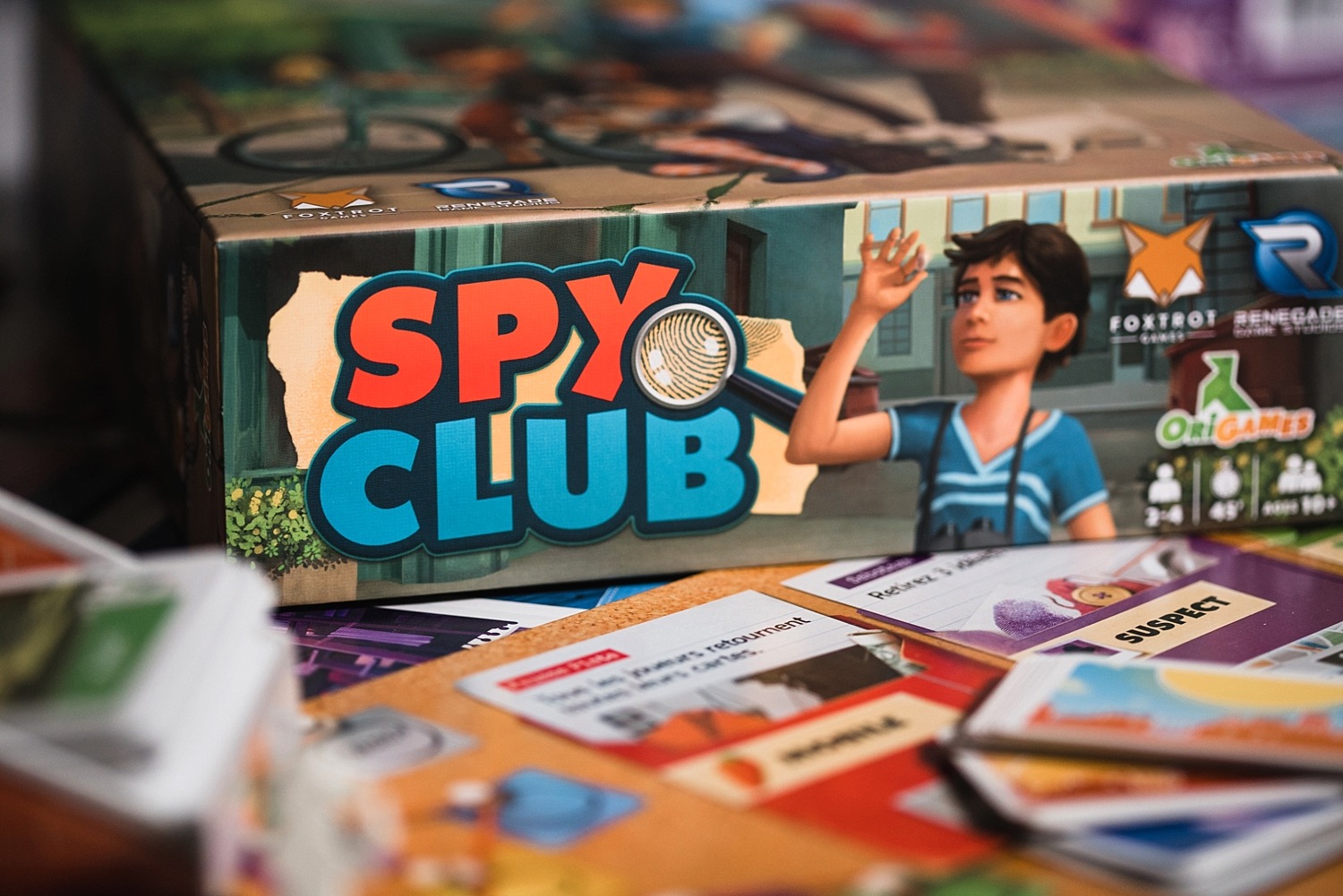 Spy club renegade games studio Origames