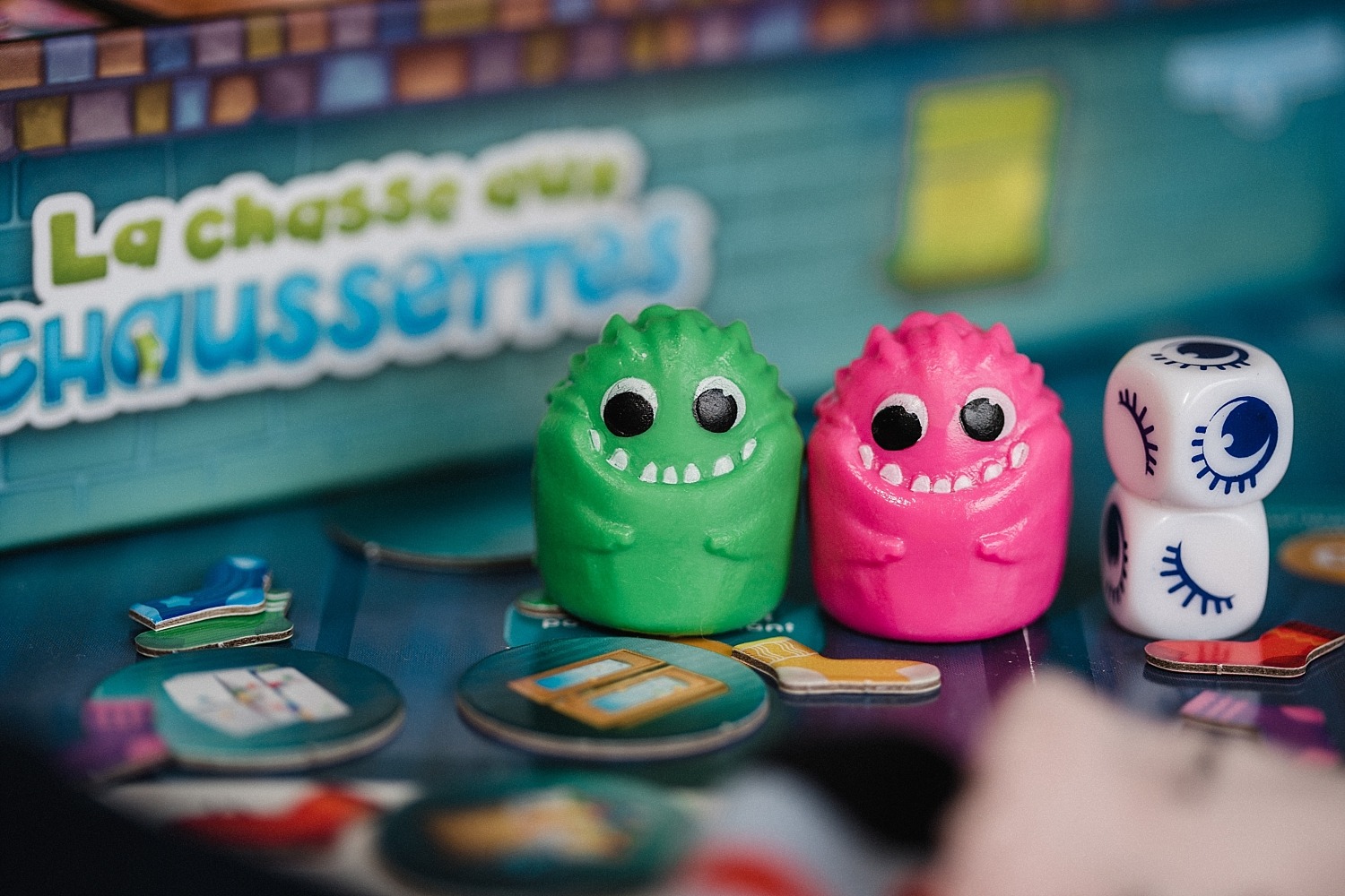 Chasse aux chaussettes lifestyle boardgame