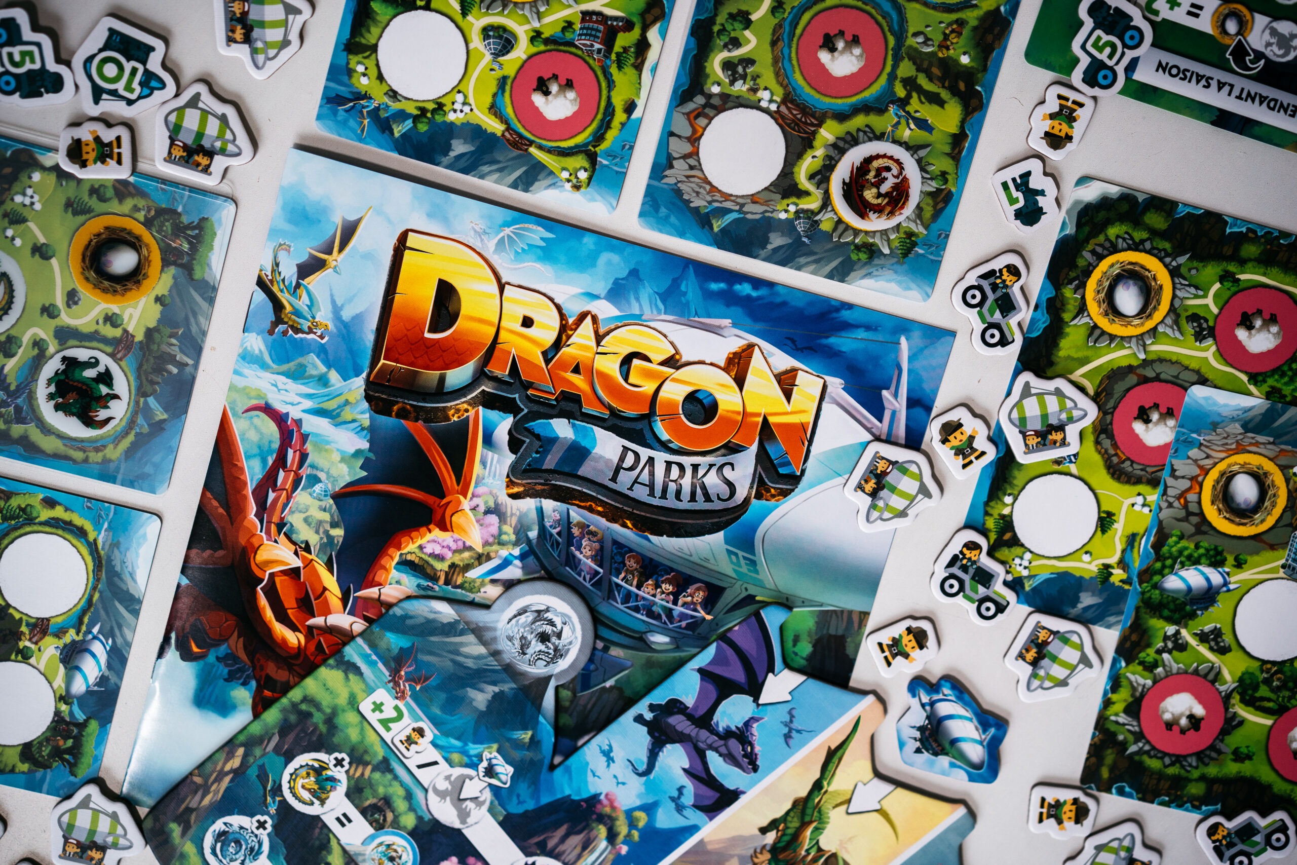 Dragon parks ankama jeu de société