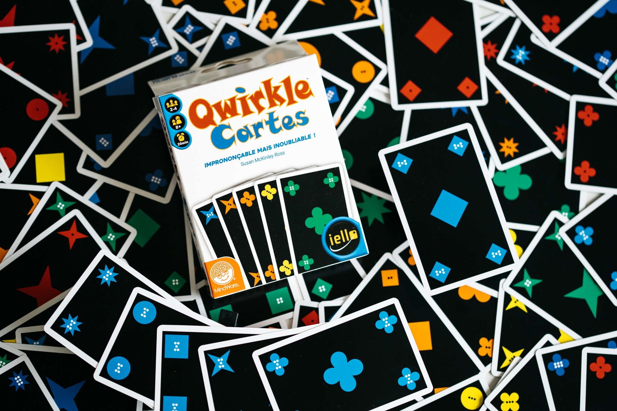 Qwirkle cartes iello jeu de société 