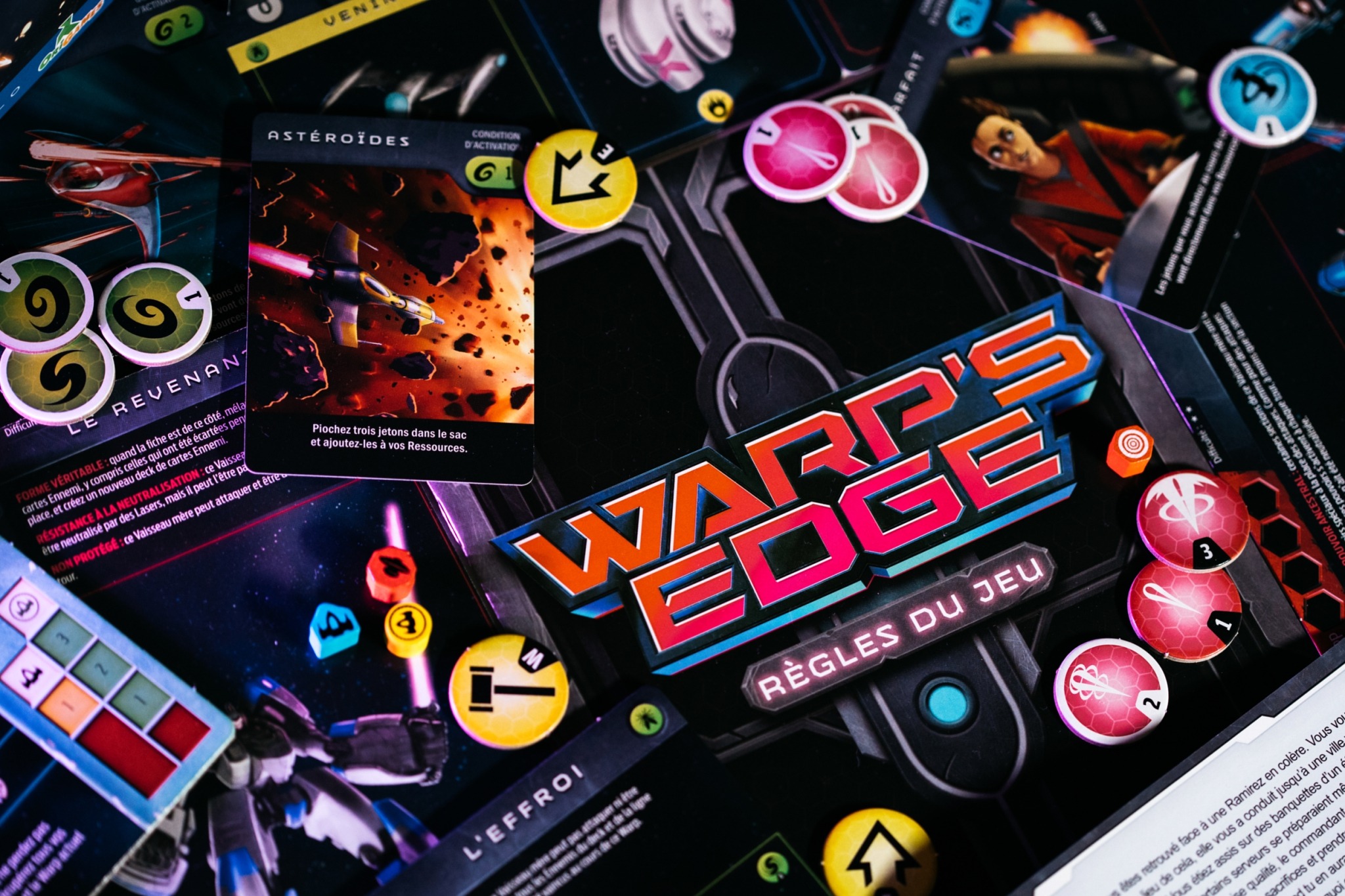 Warp's edge origames jeu de société 