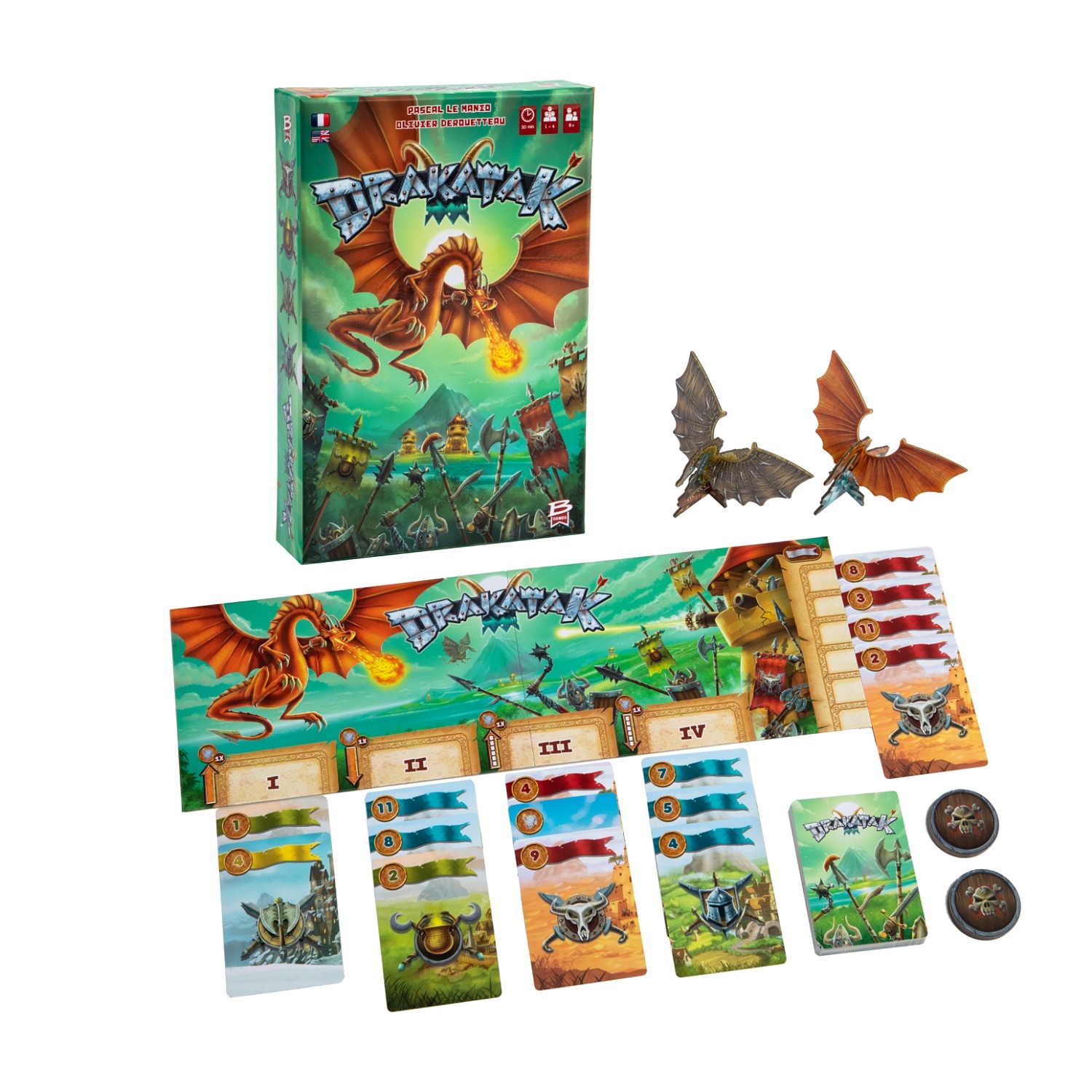 Drakatak bragelonne jeu de société boardgame