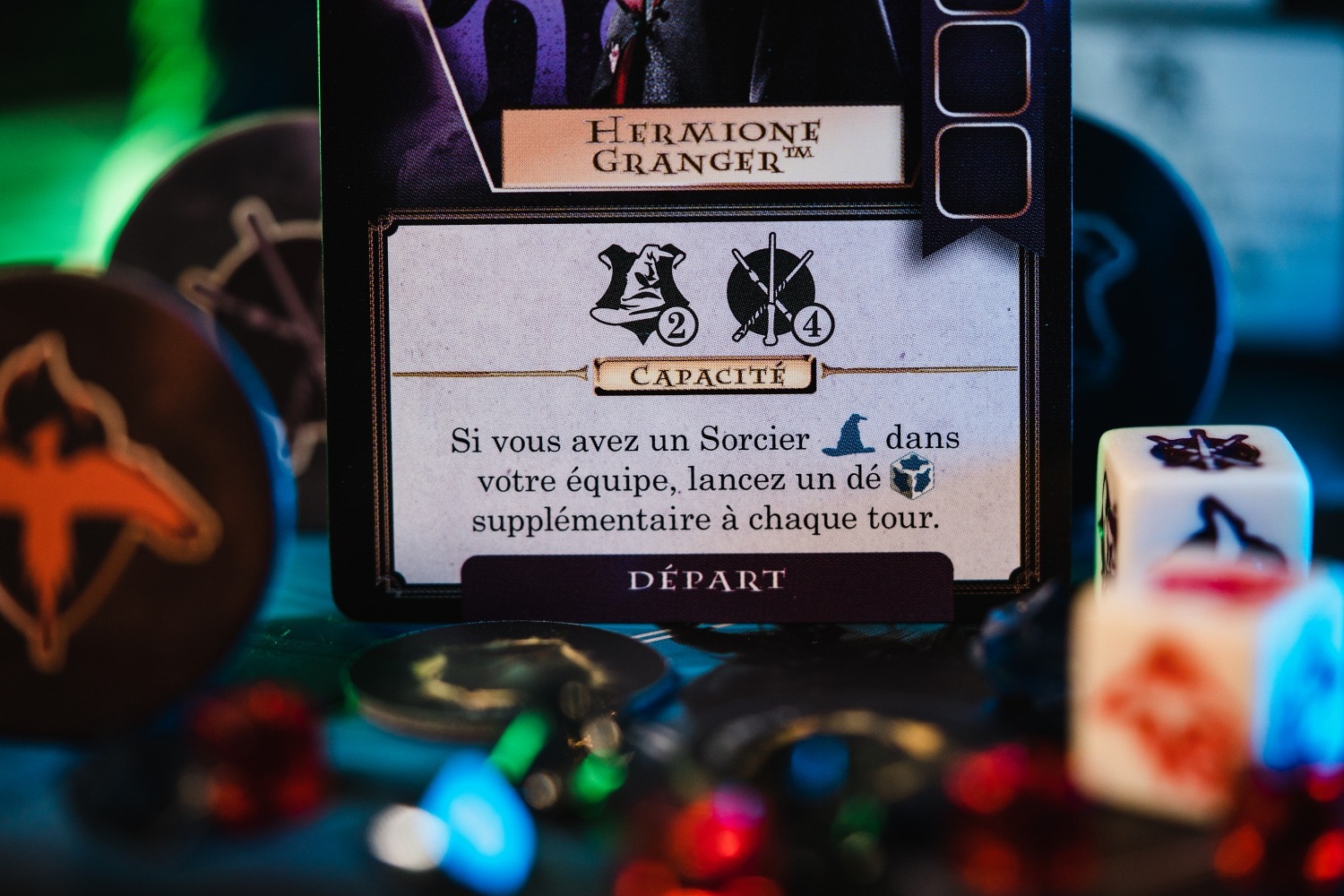 Harry Potter : l’Ascension des Mangemorts Lucky duck games boardgame jeu de société