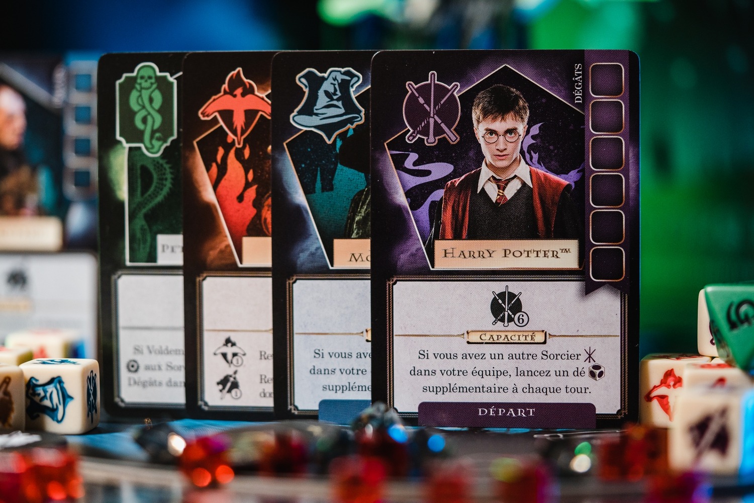 Harry Potter : l’Ascension des Mangemorts Lucky duck games boardgame jeu de société