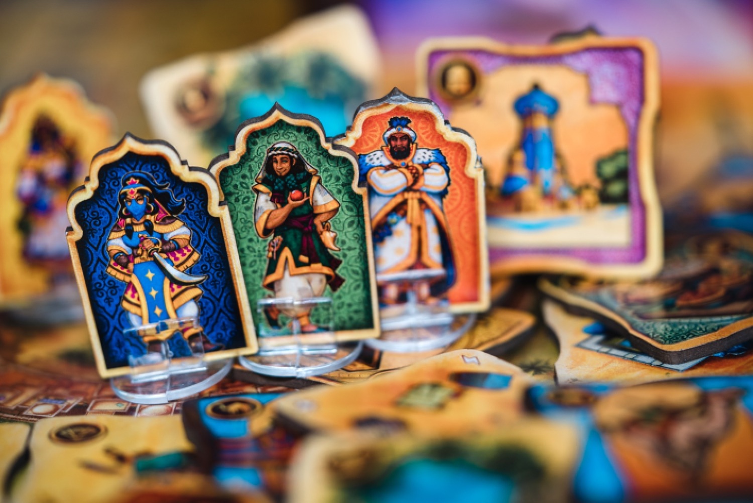 tiles of arabian night Holy Grail Games boardgame jeu de société