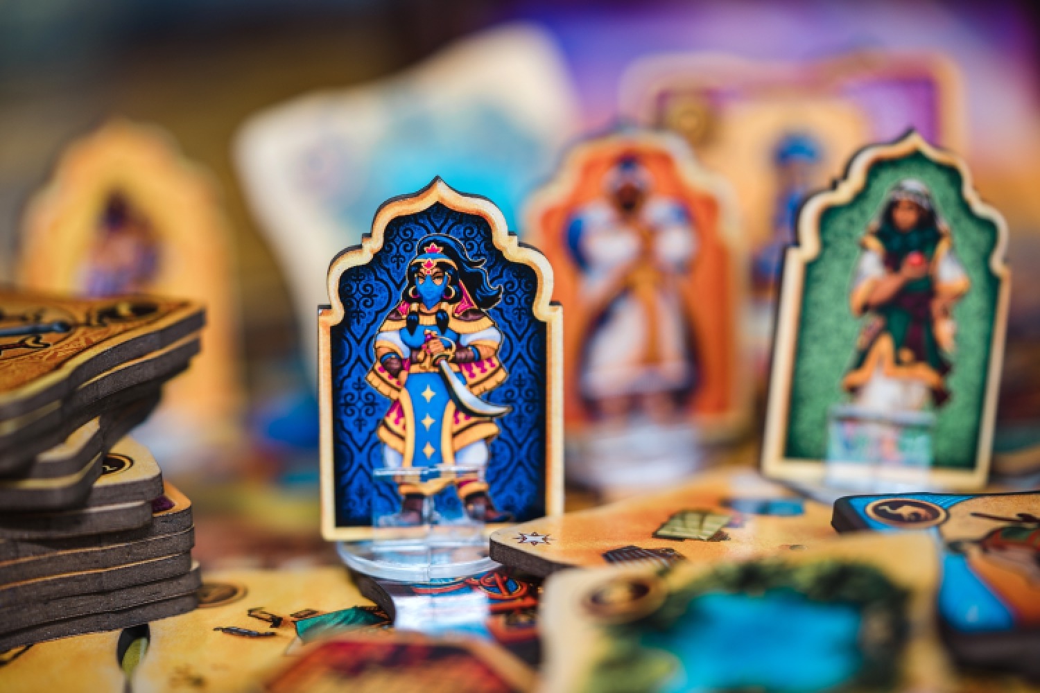 tiles of arabian night Holy Grail Games boardgame jeu de société