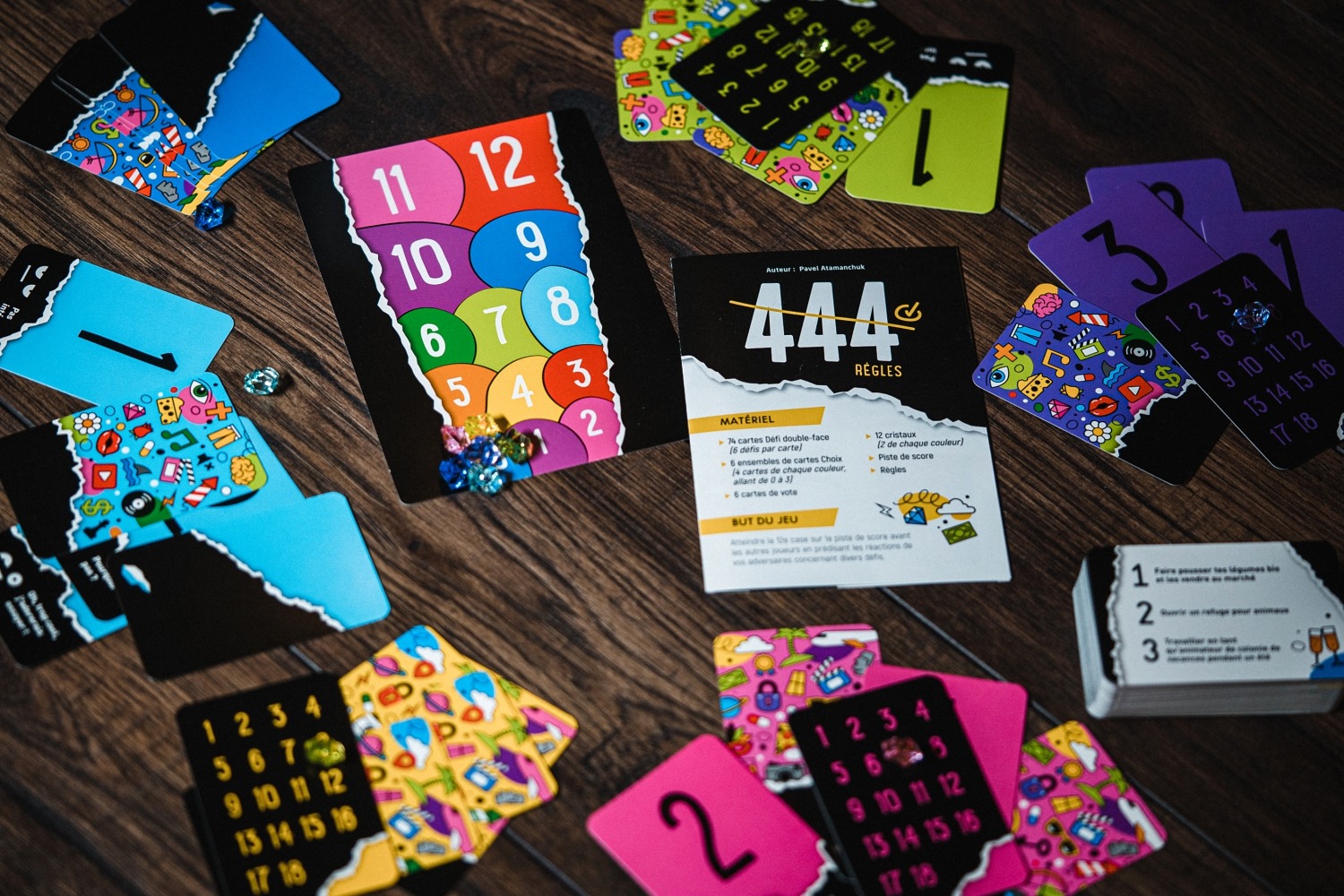 444 Lifestyle boardgame jeu de société