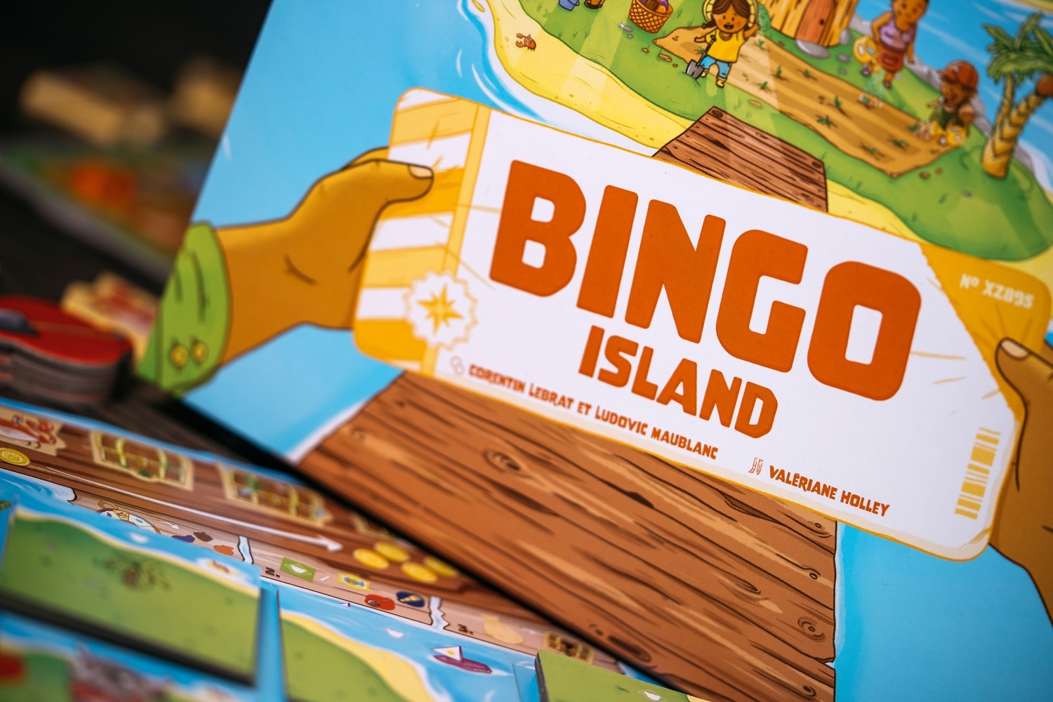 Bingo Island Grrre Games jeu de société enfant board game