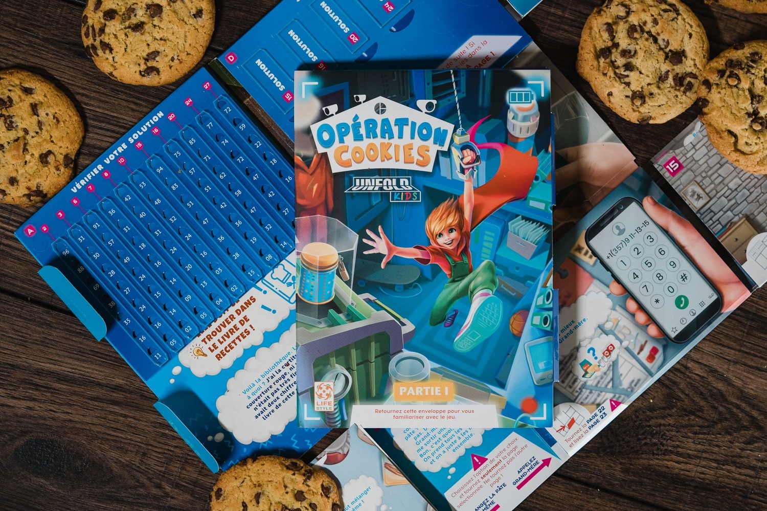 Lifestyle Boardgames Ltd Unfold Kids : Opération Cookies