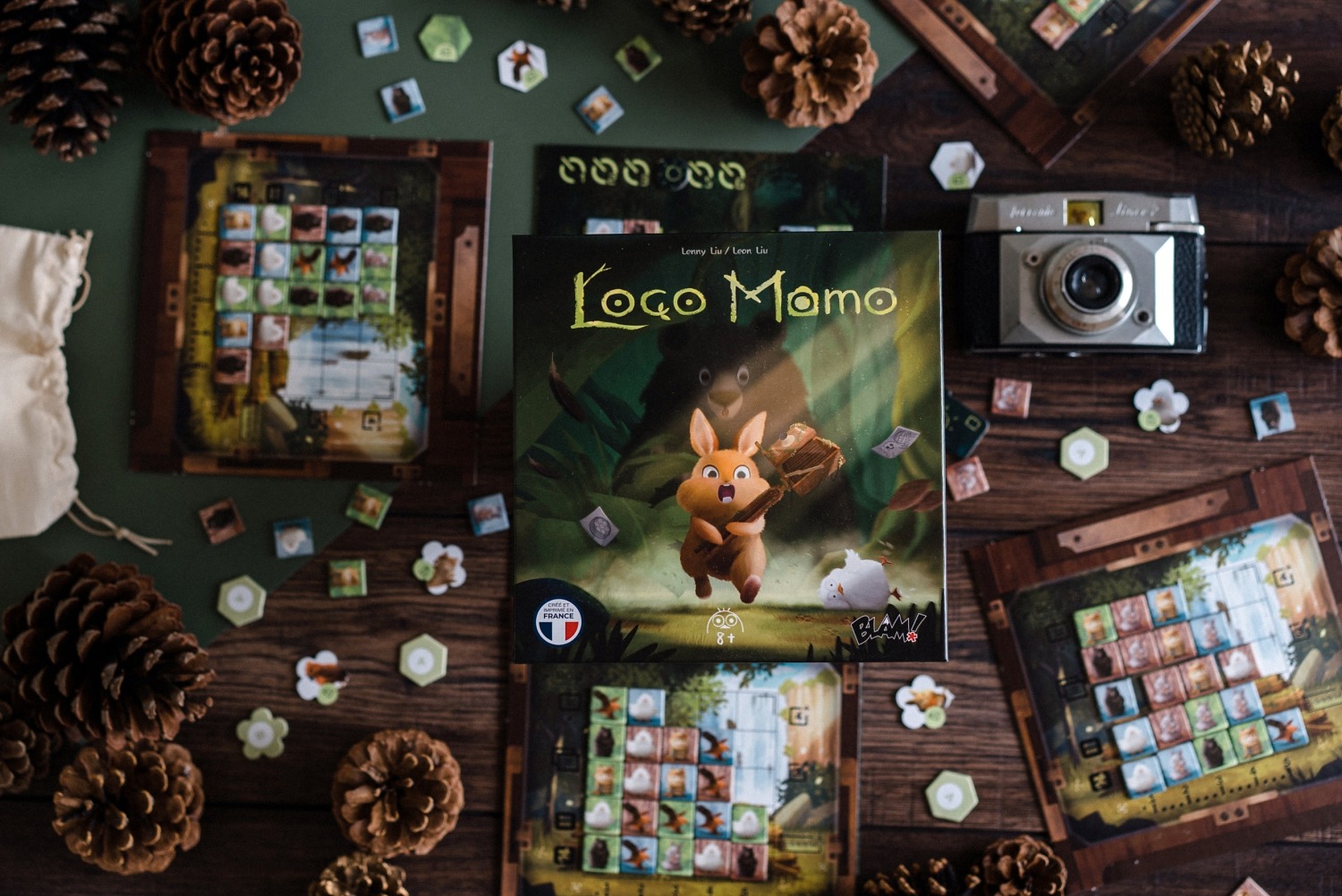 loco momo jeu société boardgame photography blam