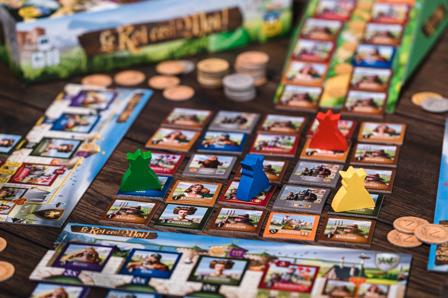 le roi c'est moi origames boardgame photography jeu de socitété