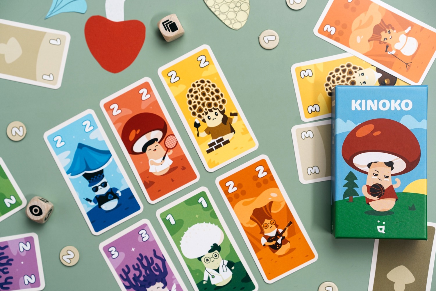 Kinoko Helvetiq jeu de société boardgame