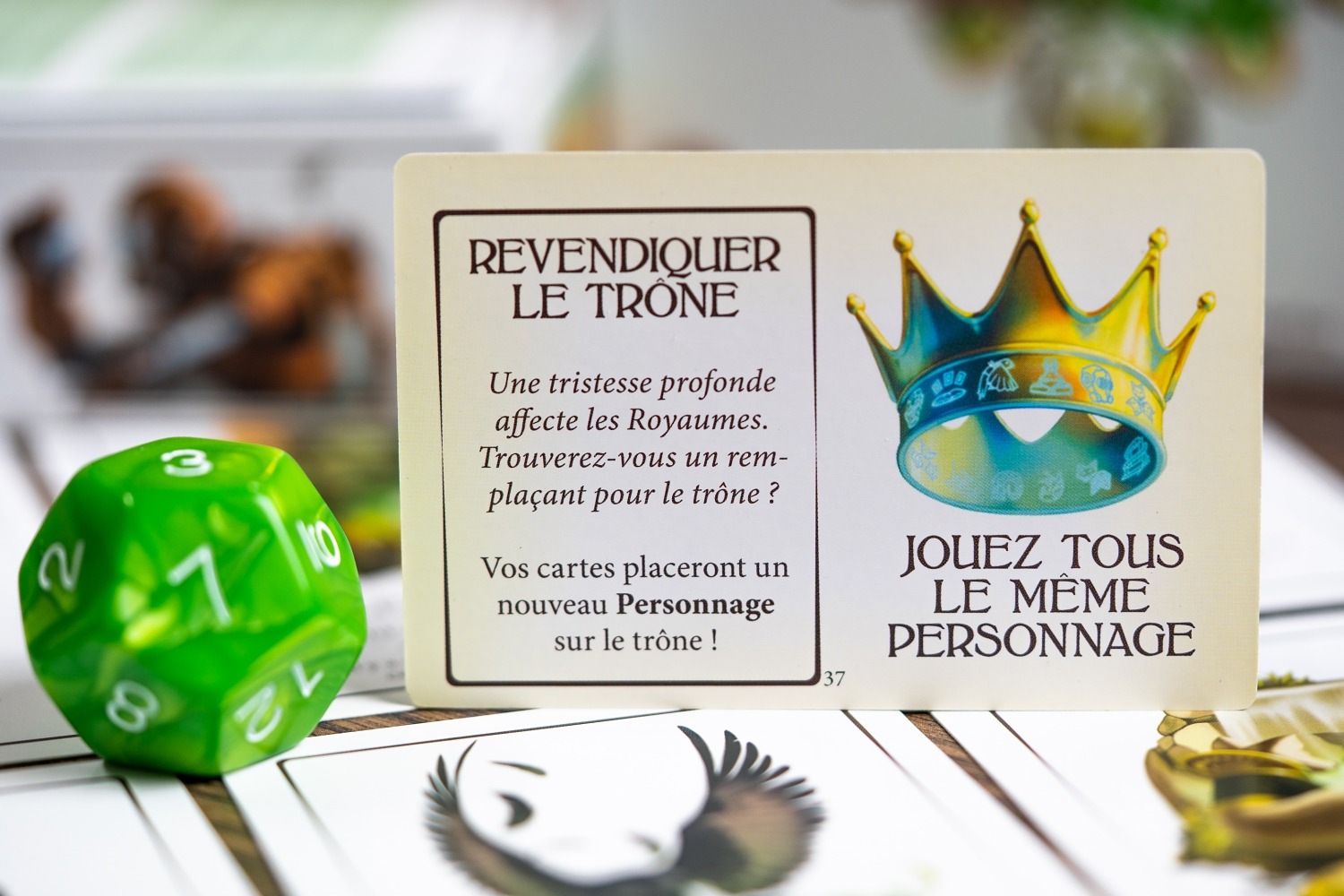 Conseil des 12 lucky duck games jeu de société boardgame