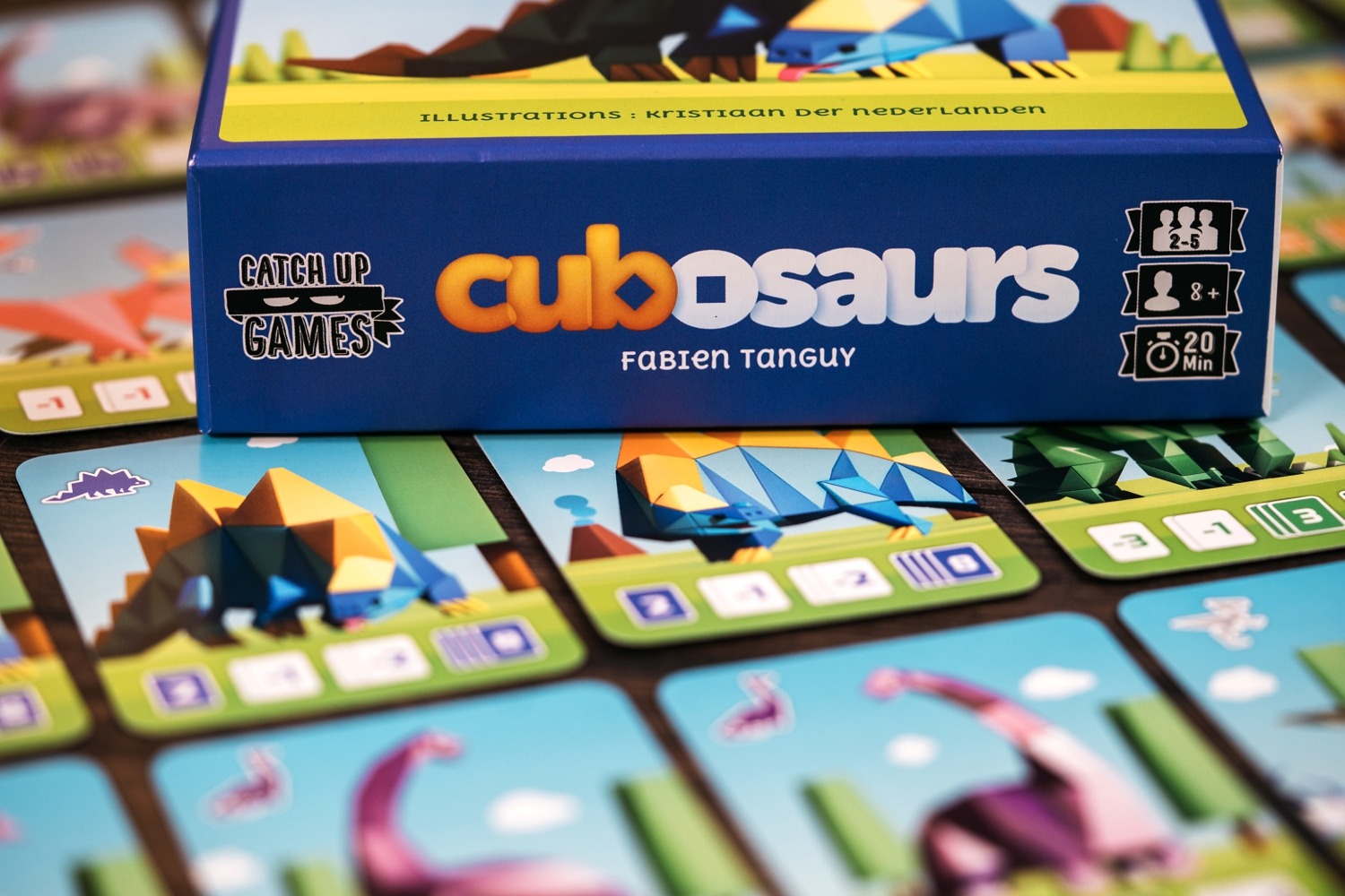 Cubosaurs catch up games jeu de société boargame 