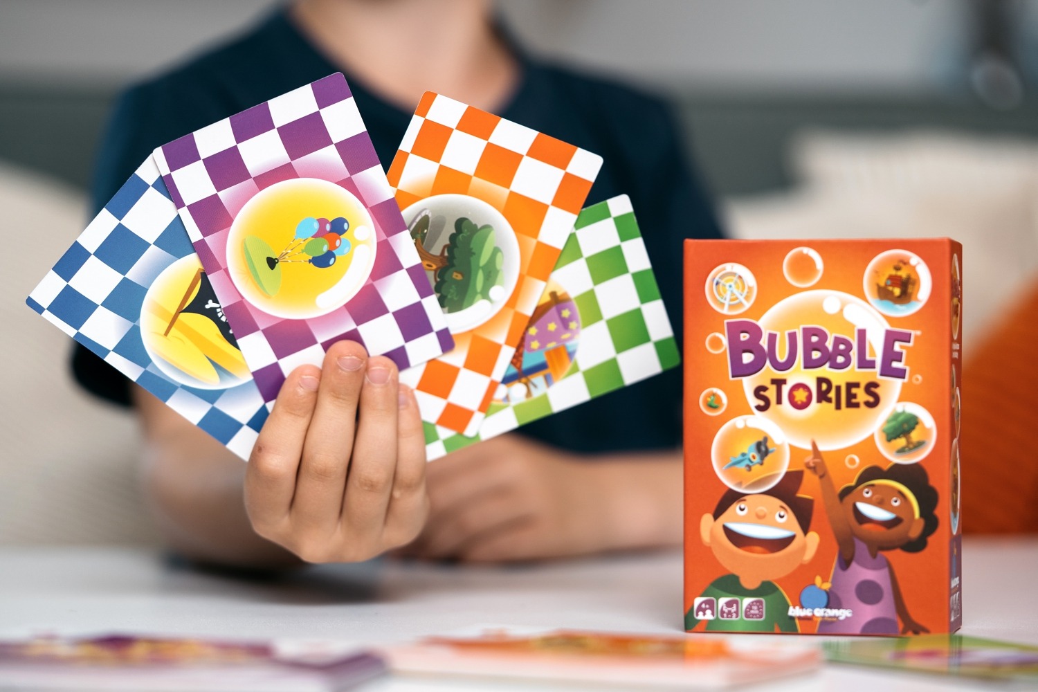 bubble stories blue orange jeu de société 