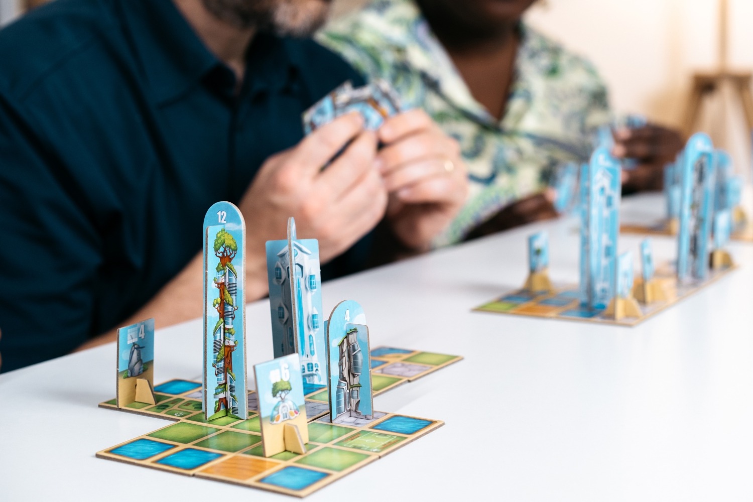 Neoville blue orange jeu de société boardgame