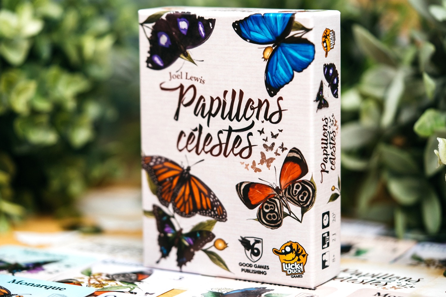 papillons célèstes jeu de société boardgame lucky duck game 