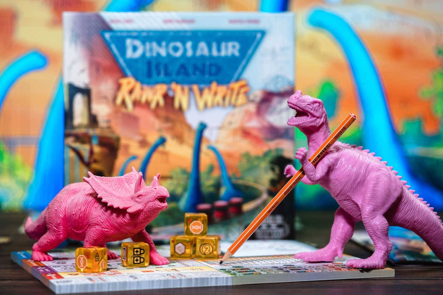 Dinosaur island rawr n write catch up games boardgame jeu de société 