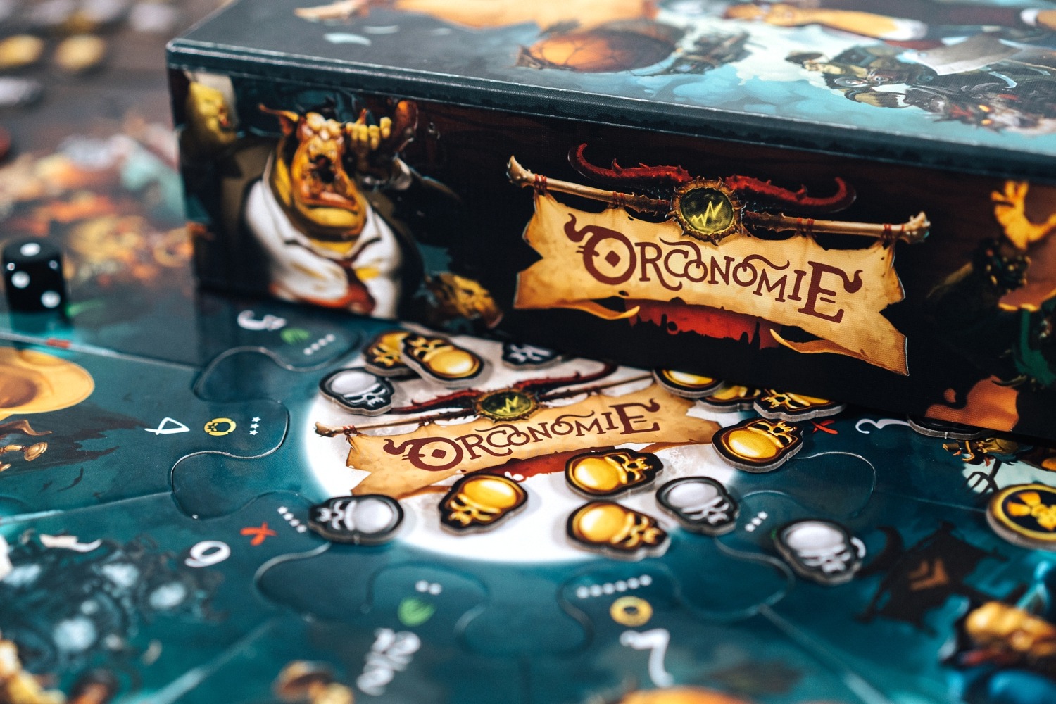 Orconomie boardgame bragelonne jeu de société 