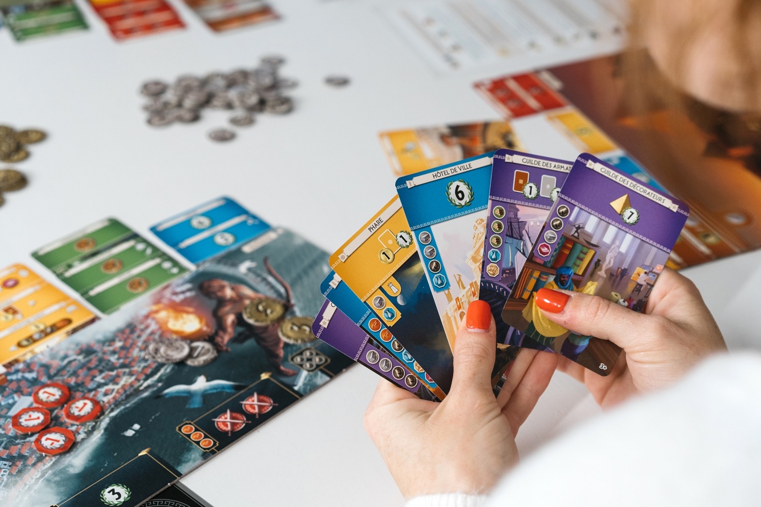 7 wonders antoine bauza repos prod asmodee jeu de société 