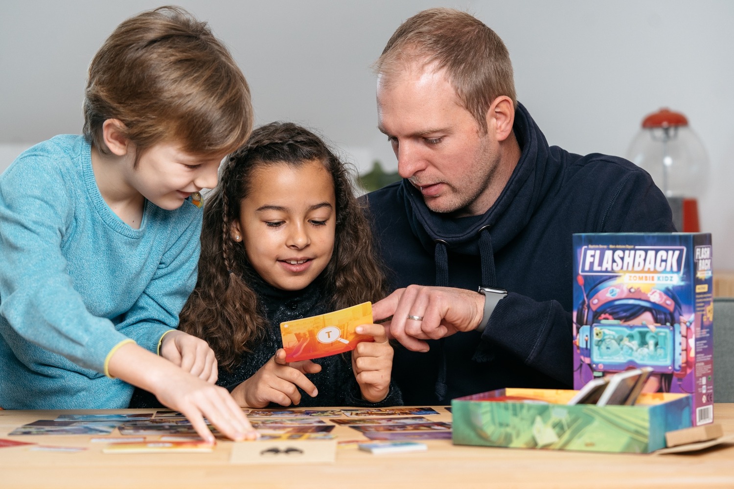 Flashback zombie kidz scorpion masqué jeu de société boardgame