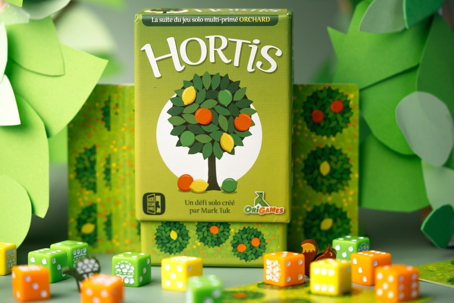 Hortis origames jeu de société orichard