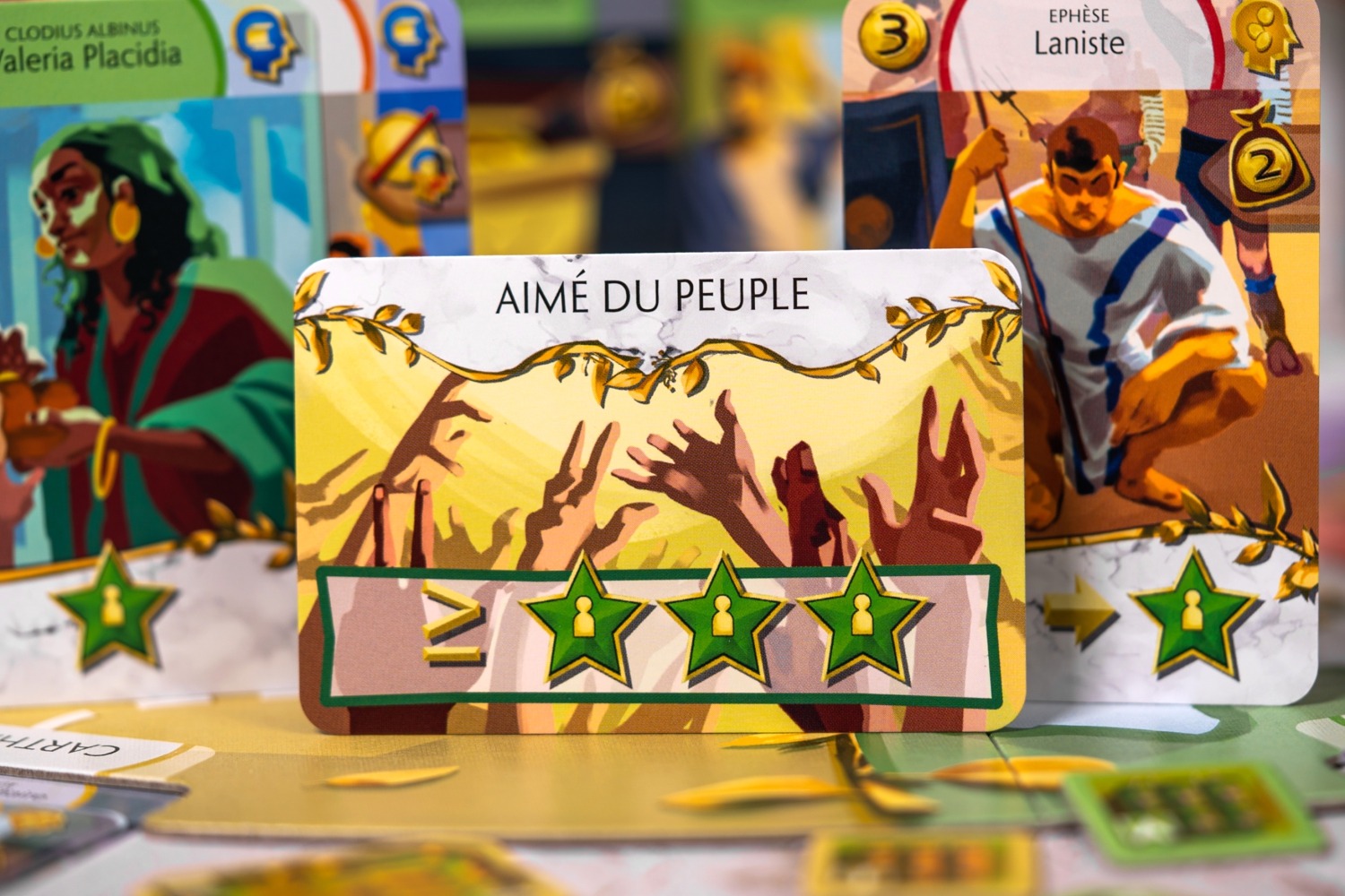 L'année des 5 empereurs game flow jeu de société 