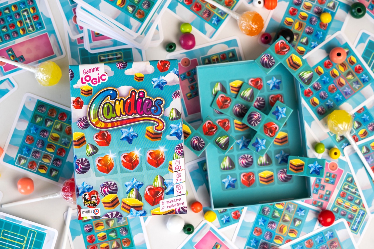 Candies gamme logic Bankiiiz jeu puzzle énigme solo 