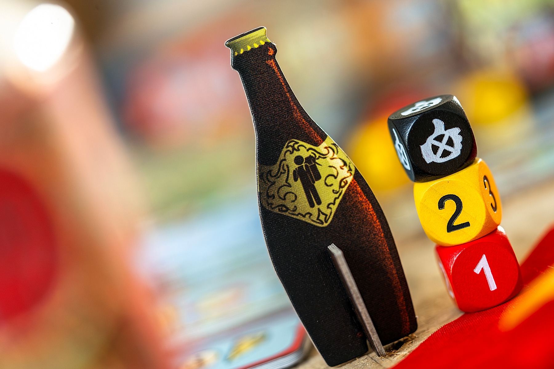 Belgian beers race dice Byr games 