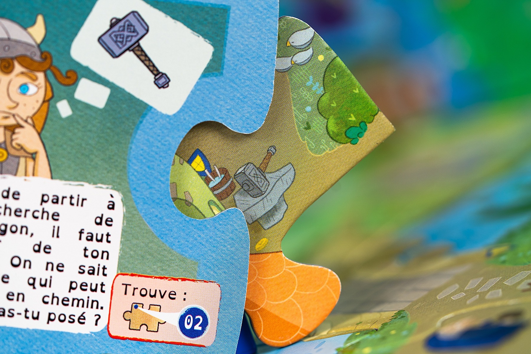 Puzzle aventure game flow jeu de société 