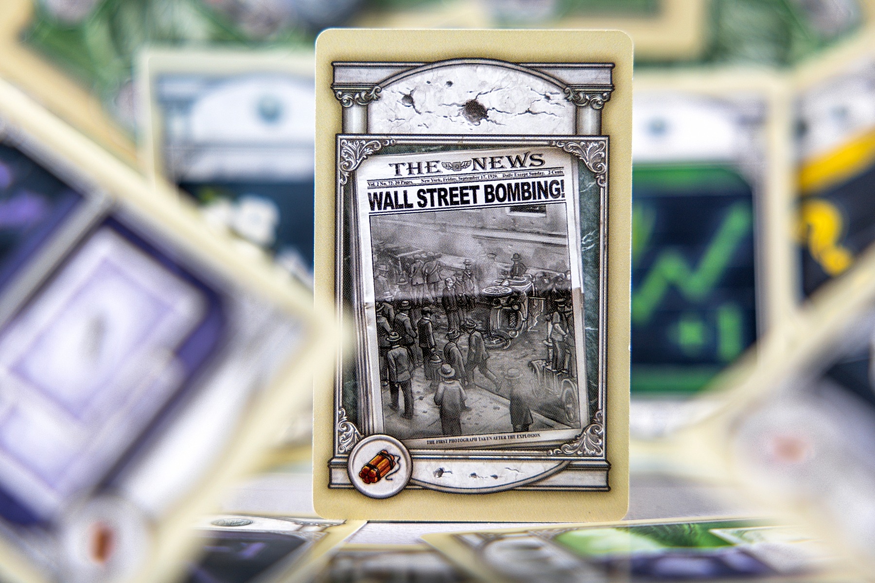 1920 Wall street origames looping games jeu de société boardgame